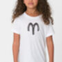 Kids Zodiac Symbol Design T Shirt, thumbnail 1 of 12