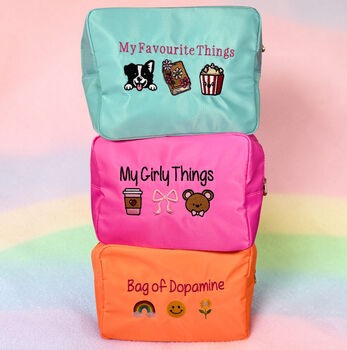 Make Your Own Embroidered Cosmetic Bag, 2 of 7