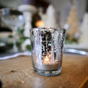 Sparkly Tealight Holder Pair, 8 of 11