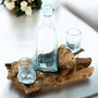 Whisky Decanter And Two Tumblers On Wood, thumbnail 1 of 9