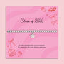 Class Of 2026 Silver Plated Beaded Star Bracelet In Box, thumbnail 1 of 5