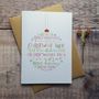 Hand Lettered Christmas Bauble Card, thumbnail 1 of 5