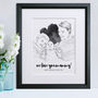 Personalised Family Line Portrait, thumbnail 7 of 11