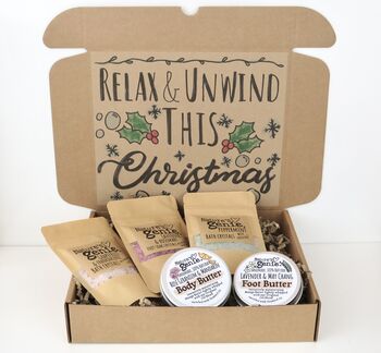 Relax And Unwind This Christmas Bath And Body Hamper, 6 of 7
