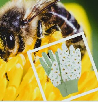 Bee Print Gloves, 3 of 5