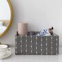 Pack Of Three Dot Pattern Paper Rope Boxes Organizer, thumbnail 4 of 4