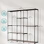 Portable Open Wardrobe Clothes Organiser Rack Shelves, thumbnail 2 of 9