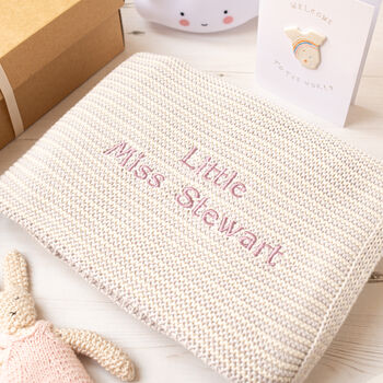 Little Star Baby Shower Unisex Cream Gift Box, 5 of 12