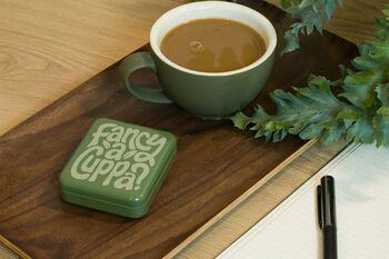 Tea Bag Travel Tin Pocket Tea Lover Gift Storage Box, 2 of 12