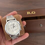 Personalised Luxury Foiled Watch Holder Case For Him, thumbnail 8 of 9
