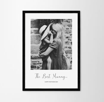 Personalised Mother Day Photo Print Custom Made, 10 of 12