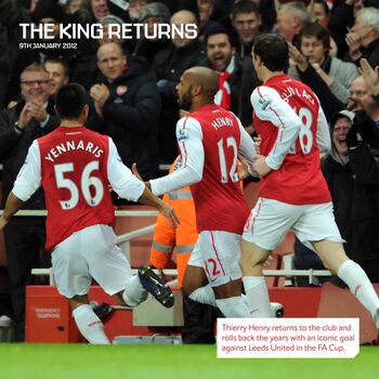 Official Arsenal Fc 2025 Personalised Calendar, 4 of 4