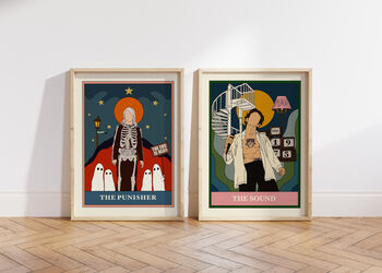 1975 The Sound Tarot Card Music Gift Print, 5 of 5