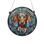 Dachshund Dapple Memorial Suncatcher, thumbnail 2 of 6