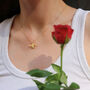 Matte Bumble Bee Sterling Silver Necklace, thumbnail 1 of 12