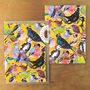 Aves British Garden Birds Christmas Greetings Card, thumbnail 3 of 5