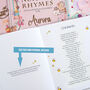 Nursery Rhymes And Personalised Poems In Adorable Pink, thumbnail 5 of 9