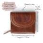 Small Tan Leather Purse, thumbnail 4 of 4