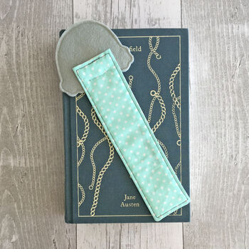Personalised Rainbow Fabric Bookmark, 9 of 10