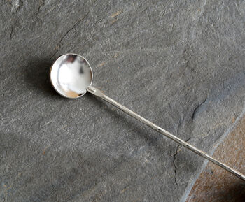 Coffee Spoon In Solid Sterling Silver, 6 of 7