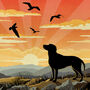 Limited Edition Red Fox Labrador Print. A Gift For Dog Lovers, thumbnail 6 of 6