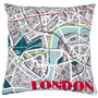 London Metro City Map Tapestry Kit, thumbnail 1 of 5
