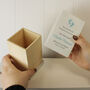 Personalised Baby Boy Memorial Wooden Urn, thumbnail 6 of 7
