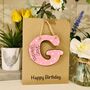 Personalised Great Grandma Birthday Card G Letter, thumbnail 1 of 2