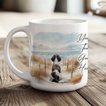 Personalised Springer Spaniel Dog Beach Walk Collection, 5 of 8