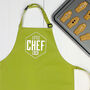 Little Chef Personalised Hexagon Kids Apron, thumbnail 1 of 9