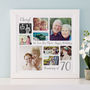 Personalised 70th Birthday Square Photo Collage, thumbnail 3 of 11