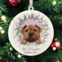 Personalised Christmas Shar Pei Break Through, thumbnail 3 of 10