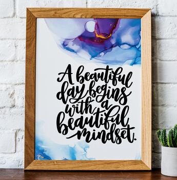 Inspirational Mindset Quote Print, 5 of 8