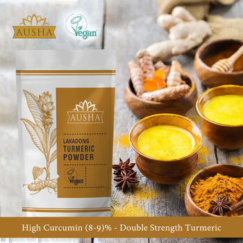 Ausha Lakadong Turmeric Powder 200g Double Strength Curcumin, 6 of 10