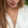 18ct Gold Shooting Star Necklace, thumbnail 3 of 6
