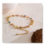 Monaco D’or Gold Eight Crystal Multi Gala Gift Bracelet, thumbnail 1 of 4
