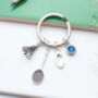 Badminton Personalised Keyring Shuttlecock And Racket, thumbnail 4 of 9