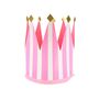 Striped Party Crowns Pack Of Eight, thumbnail 2 of 10