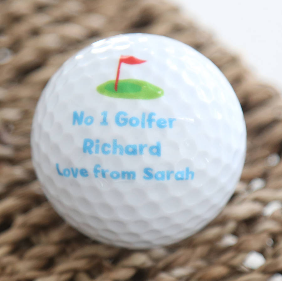 personalised golf ball by my 1st years