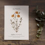 Birth Flower Wall Print 'Daisy' For April, thumbnail 4 of 9