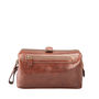 Personalised Leather Men Wash Bag. 'The Duno Large', thumbnail 9 of 12