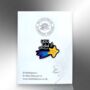 You Did It Shooting Star Congratulations Enamel Pin, thumbnail 5 of 9