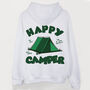 Happy Camper Women's Slogan Hoodie, thumbnail 6 of 6