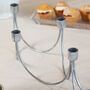 Silver Candle Holder Centrepiece, thumbnail 3 of 4