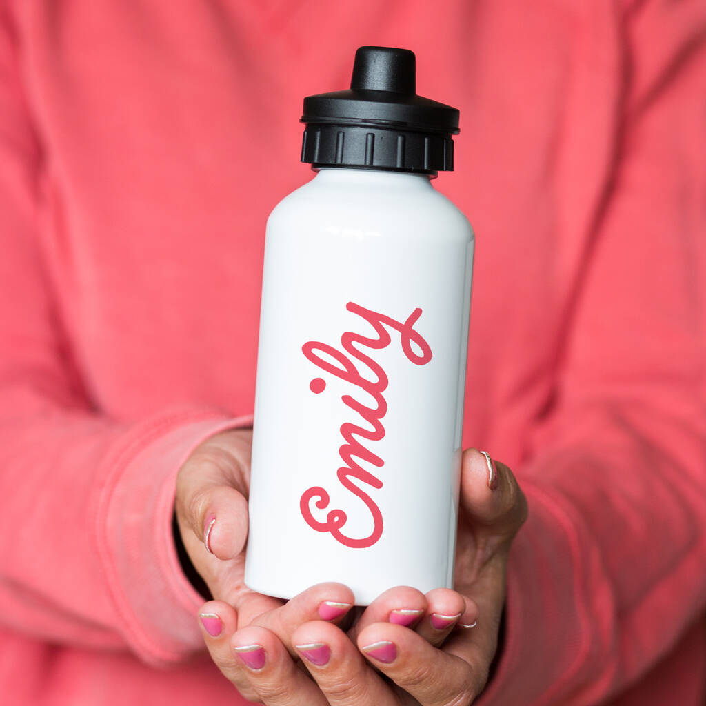 Personalised Name Water Bottle, 1 of 4