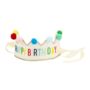 Happy Birthday Colourful Felt Crown, thumbnail 2 of 5