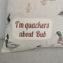 Duck Cushion Personalised Country Cottage Style, thumbnail 5 of 11