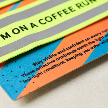 Personalised High Visibility Reflective Running Armbands, 4 of 8