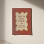 This Is Our Place House Rules Funny Typography Print, thumbnail 9 of 12