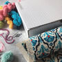 Cross Stitch Leopard Print Wool Craft Kit, thumbnail 2 of 2